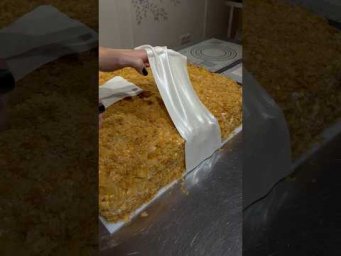 Наполеон со съедобным шелком 