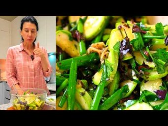 БОЖЕ КАК ВКУСНО! Я ВСЕГДА БУДУ ТАК ГОТОВИТЬ! ХРУСТЯЩИЕ МАРИНОВАННЫЕ КАБАЧКИ БЫСТРО И ОЧЕНЬ...