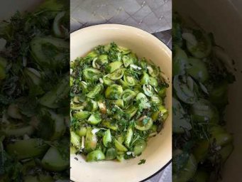 Зеленые Помидоры на Зиму! Соленья рецепт Салат