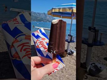Мороженое за 2 евро в Черногории #черногория