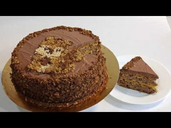 Торт Белочка! Быстро просто по домашнему 