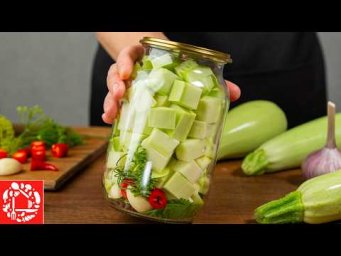 Ни разу не подвели, храню в квартире! РЕЦЕПТ из маминого блокнота! Маринованные кабачки на зиму