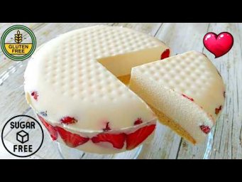Кето Торт "Фрезье" с Пышным и воздушным суфле! ПП Рецепт.
