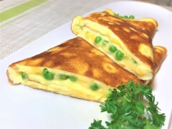 Омлет СИЛЬВИЯ. Превосходный Завтрак за 3 минуты. НЕЖНЫЙ ОМЛЕТ.  Omelette