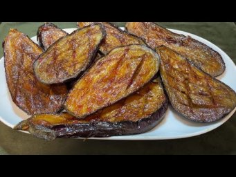 A recipe for baked eggplants topped with a Japanese-style sweet and spicy glaze✅✅✅