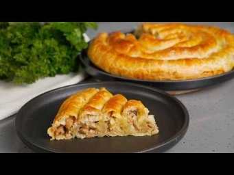 Мой "Ходовой" ПИРОГ на каждый день! Рецепт, который ВСЕГДА выручает! Пирог мясной "Ленивая хозяйка"