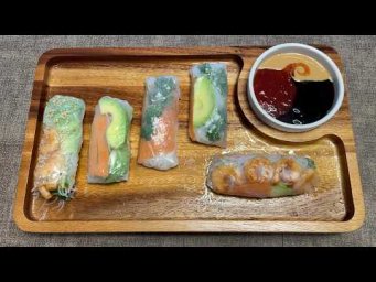 Fresh Spring Rolls  Homemade fresh Vietnamese Spring Rolls