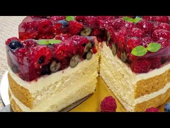 Вкуснейший Тирольский ягодный пирог-торт. Летний десерт, который покорит всех !!