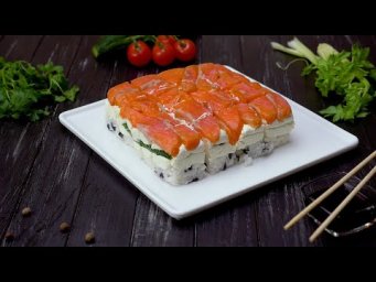 Как приготовить суши-торт - Рецепты от Со Вкусом