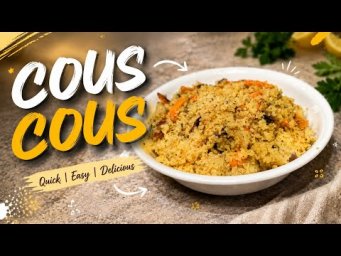 One-Pan Vegetable Couscous | Fast and Tasty Side Dish