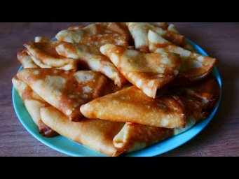 Блины блинчики как в детстве с малом и сахаром Рецепт блинов на сковороде