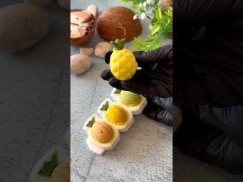 Тренд! Печиво "горішки" - в шоколаді! Як здивувати ласунів. Молд Ананас половинки