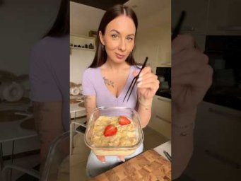 Високобілковий десерт з ТРЬОХ ІНГРЕДІЄНТІВ!