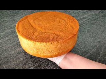 ШИФОНОВЫЙ БИСКВИТ на КИПЯТКЕ! С Идеальной текстурой! Всегда получается! Ручным миксером!