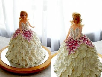 КАК СДЕЛАТЬ ТОРТ БАРБИ от SWEET BEAUTY СЛАДКАЯ КРАСОТА, Barbie doll cake decoration