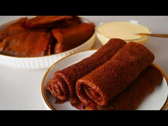 Заварные шоколадные блины шоколадные блинчики на молоке с какао рецепт