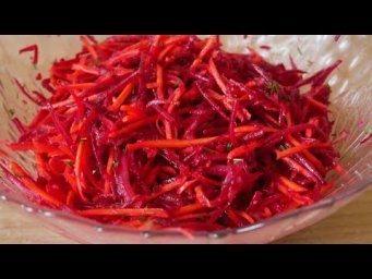 Салат по-корейски из свеклы рецепт ВИТАМИННЫЙ
