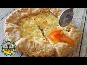 Творожная галета с сыром без глютена.