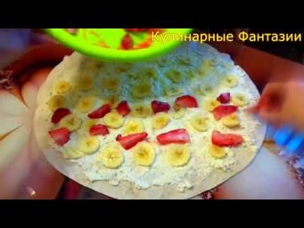 Очень Вкусный Рулет с Клубникой!