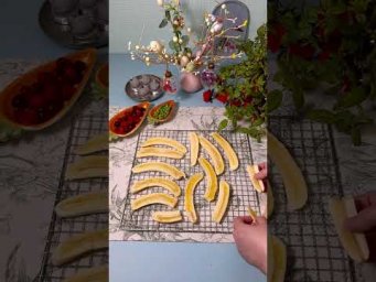 Сыроедческий торт из бананов