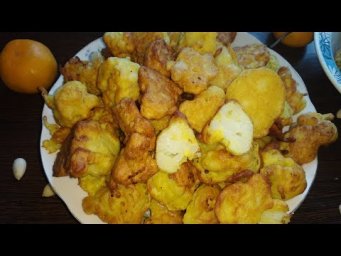 Капуста в кляре без пшеничной муки, без глютена