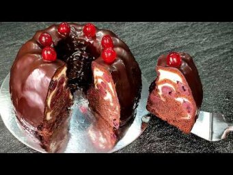 Немецкий Кекс-Чизкейк "ЧЁРНЫЙ ЛЕС"! Нереально Вкусно, Просто и Быстро! Всегда получается!