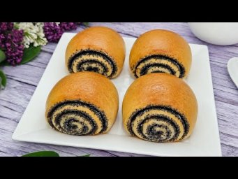 ПП БУЛОЧКИ с маком без дрожжей. Высокобелковый рецепт без сахара, без глютена