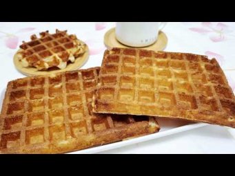 Бельгийские вафли на дрожжах, секрет пышности.