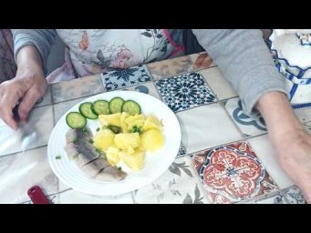 Простой и вкусный обед.Я всегда предпочту мясу.