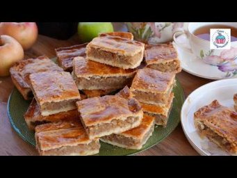Бабушкин ЯБЛОЧНЫЙ ПИРОГ: вкусное тесто и много яблок!