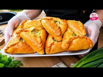 В жару не вожусь с выпечкой! 5 минут на тесто и 10 на начинку | Еда на любой вкус