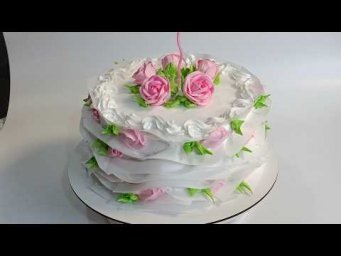Тортик любимой доченьки Викусе 