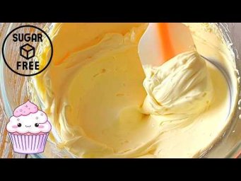 Сливочный кето крем без сахара. Вкусный для ПП тортов и пирожных!