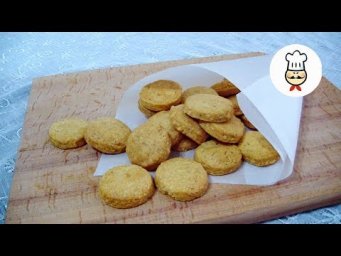 Соленое СЫРНОЕ ПЕЧЕНЬЕ ПП  - Простой рецепт печенья в духовке / Волшебная еда - как готовить дома