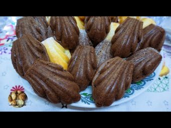 Мадлен ванильные и шоколадные-Французская классика, просто и вкусно!