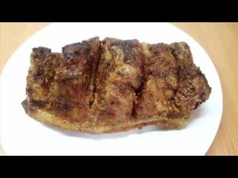 Запеченная щековина в духовке  Очень вкусно!