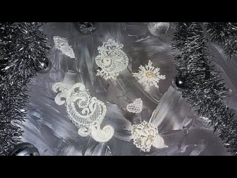 КОРОЛЕВСКАЯ ГЛАЗУРЬ РЕЦЕПТ! Новогодний декор (Ажур)