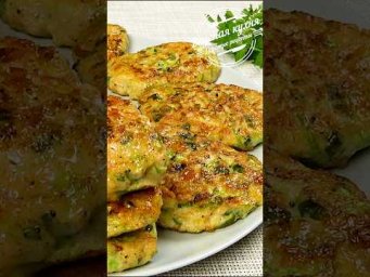 Котлеты из кабачков с фаршем. Блюдо на всё лето