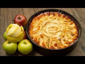 ШАРЛОТКА С ЯБЛОКАМИ.