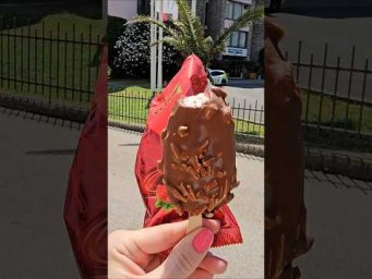 Мороженое в Черногории, много миндаля #обзорыеды