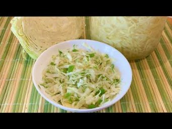 Натуральный домашний пробиотик - квашеная капуста