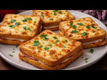 Горячие бутерброды на сковороде &mdash; простой рецепт вкусного перекуса