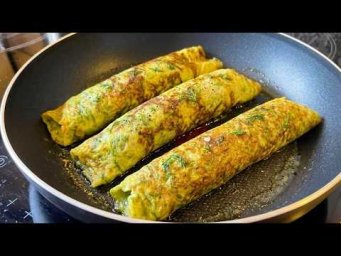 Исчезают за минуту! Тоненькие Блинчики из Кабачка с Начинкой! Шикарная Закуска из кабачков
