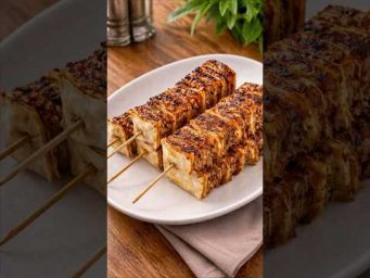Соевый шашлык, который не отличить от мясного #веган #рецепт #шашлык